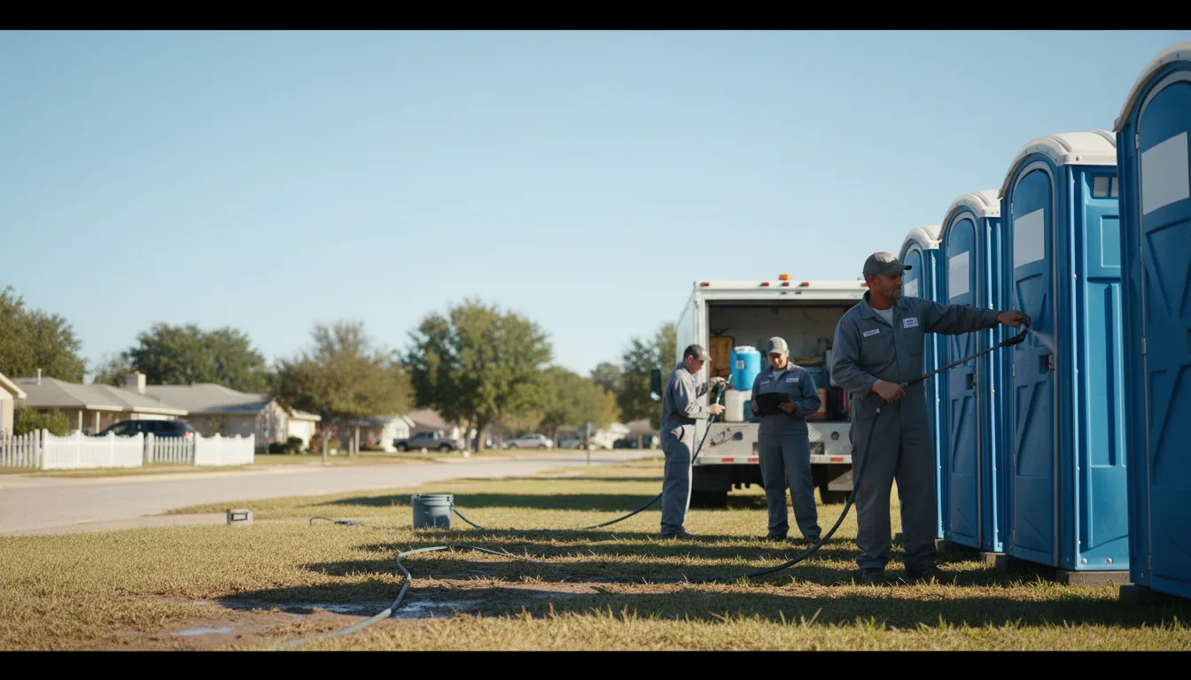 Long-Term Portable Toilet Rental in Dover, OK near me